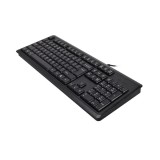 A4Tech KR-92 tastiera universale USB QWERTY inglese nero
