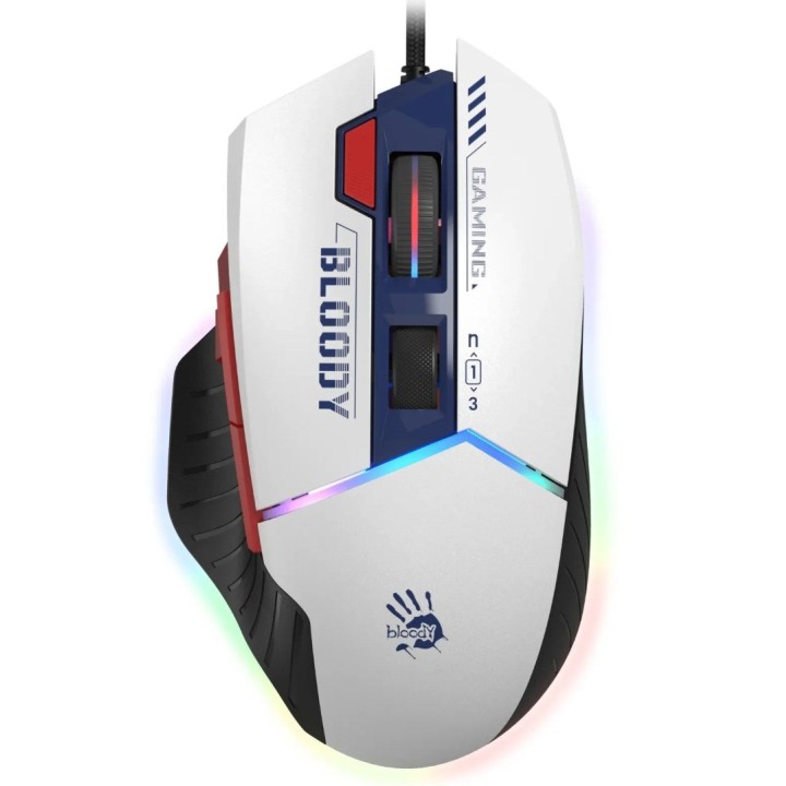 A4Tech W95 mouse Max Sports gaming mancino USB Type-A 12000 DPI