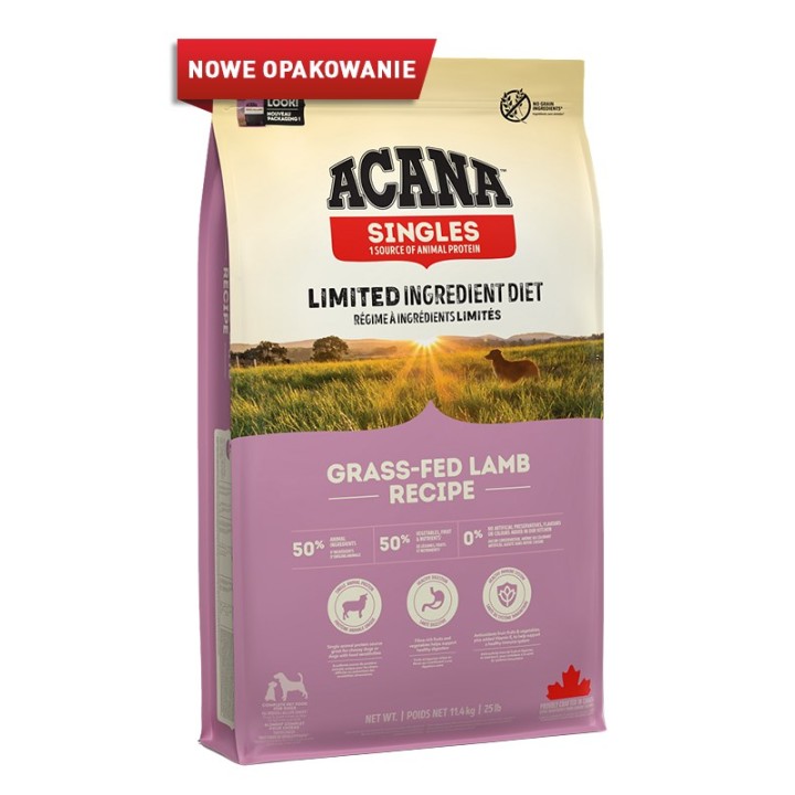 ACANA Singles Grass-Fed Agnello - cibo secco per cani - 11 4kg