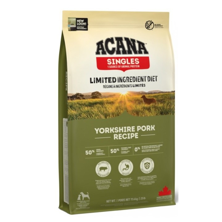 Acana Singles Maiale dello Yorkshire 11 4 kg