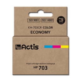 ACTIS KH-703CR Inchiostro (ricambio HP 703 CD888AE, Standard, 12 ml, colore)