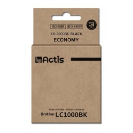 Actis KB-1000BK Cartuccia inchiostro (ricambio per Brother LC1000BK/LC970BK, Standard, 36 ml, nero)