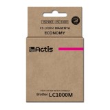 Actis KB-1000M Inchiostro (ricambio per Brother LC1000M/LC970M, Standard, 36 ml, magenta)
