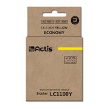 Actis KB-1100Y Inchiostro (sostituzione per Brother LC1100Y/980Y, Standard, 19 ml, giallo)