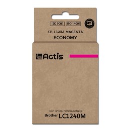 Actis KB-1240M Inchiostro (ricambio per Brother LC1240M/LC1220M, Standard, 19 ml, magenta)