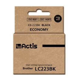 Actis KB-223BK Inchiostro (sostituzione per Brother LC223BK, Standard, 16 ml, nero)
