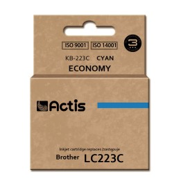 Actis KB-223C Inchiostro (sostituzione per Brother LC223C, Standard, 10 ml, ciano)