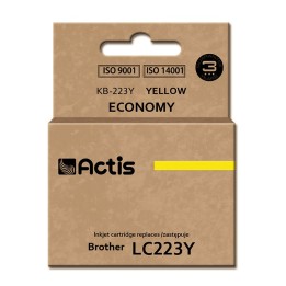 Actis KB-223Y Inchiostro (sostituzione per Brother LC223Y, Standard, 10 ml, giallo)
