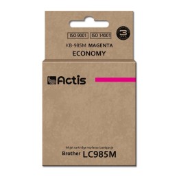 Actis KB-985M Inchiostro (ricambio per Brother LC985M, Standard, 19 5 ml, magenta)
