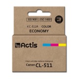 Actis KC-511R Inchiostro (sostituzione per Canon CL-511, Standard, 12 ml, colore: ciano magenta giallo)