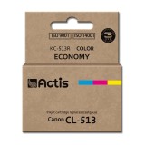 Actis KC-513R Inchiostro (ricambio per Canon CL-513, Standard, 15 ml, colore: ciano magenta giallo)