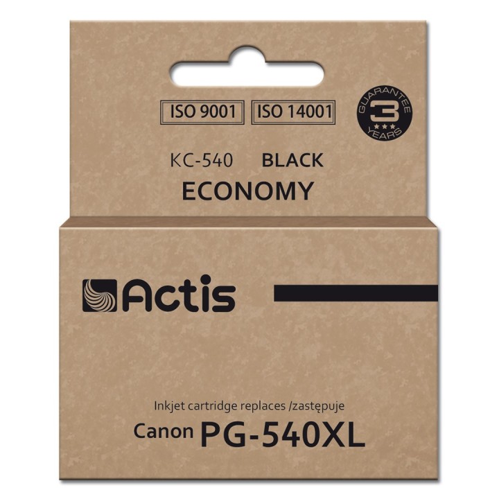 Actis KC-540 Inchiostro (sostituzione per Canon PG-540XL, Supreme, 22 ml, nero).