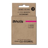 Actis KC-551M Inchiostro (sostituzione Canon CLI-551M, Standard, 12 ml, magenta)