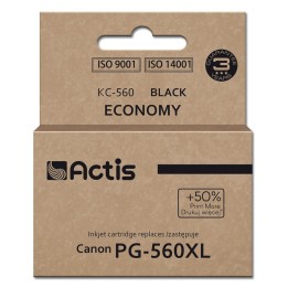 Actis KC-560 Inchiostro (sostituzione per Canon PG-560XL, Supreme, 22 ml, nero). Stampa il 50% in più rispetto a OEM.
