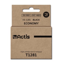 Actis KE-1281 Inchiostro (compatibile con Epson T1281, Standard, 15 ml, nero)