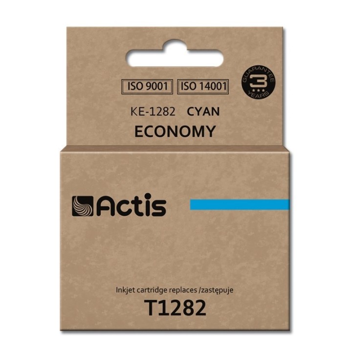 Actis KE-1282 Inchiostro (compatibile con Epson T1282, Standard, 13 ml, ciano)