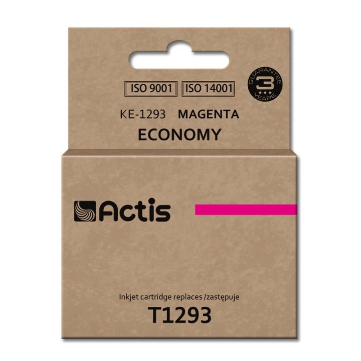 Actis KE-1293 Inchiostro (ricambio per Epson T1293, Standard, 15 ml, magenta)