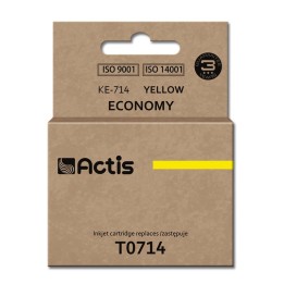 Actis KE-714 Inchiostro (sostituzione per Epson T0714 T0894 T1004, Standard, 13.5 ml, giallo)