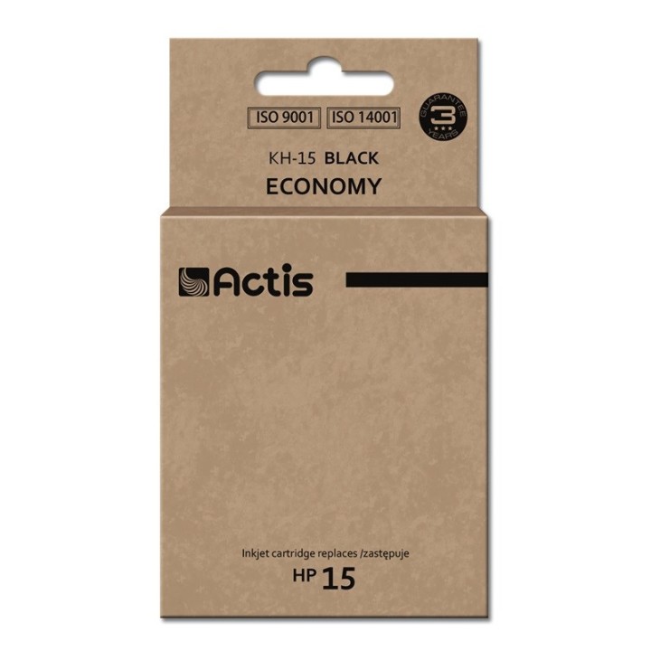 Actis KH-15 inchiostro (sostituzione HP 15 C6615N, Standard, 44 ml, nero)