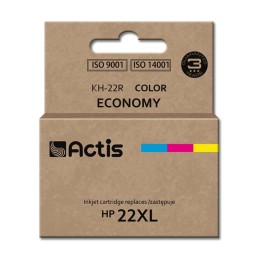 Actis KH-22R Inchiostro (sostituzione per HP 22XL C9352A, Standard, 18 ml, colore: ciano magenta giallo)