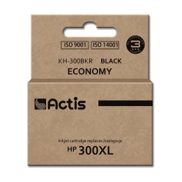 Actis KH-300BKR Inchiostro (ricambio per HP 300XL CC641EE, Standard, 15 ml, nero)