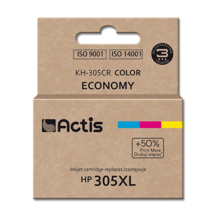 Actis KH-305CR Inchiostro (sostitutivo per HP 3YM63AE, Standard, 18 ml, colore)