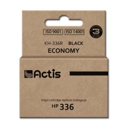 Actis KH-336R Inchiostro (ricambio per HP 336 C9362A, Standard, 9 ml, nero)