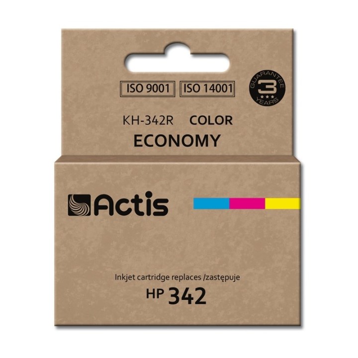 Actis KH-342R Inchiostro (ricambio per HP 342 C9361EE, Standard, 12 ml, colore: ciano magenta giallo)