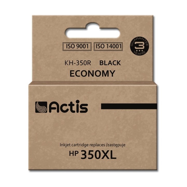 Actis KH-350R Inchiostro (sostituzione per HP 350XL CB336EE, Standard, 35 ml, nero)