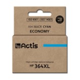 Actis KH-364CR Inchiostro (compatibile con HP 364XL CB323EE, Standard, 12 ml, ciano)