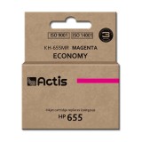 Actis KH-655MR inchiostro per stampante HP, sostituzione HP 655 CZ111AE, Standard, 12 ml, magenta