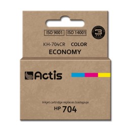 Actis KH-704CR inchiostro per stampante HP, compatibile HP 704 CN693AE, Standard, 9 ml, colore