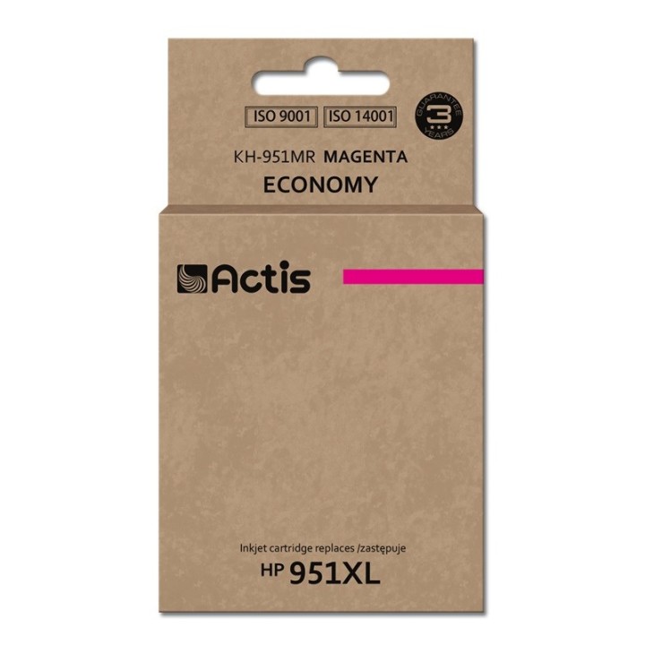 Actis KH-951MR Inchiostro per stampante HP, sostituzione HP 951XL CN047AE, Standard, 25 ml, magenta