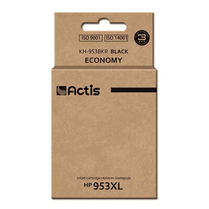 Actis KH-953BKR inchiostro (ricambio per HP 953XL L0S70AE, Standard, 50 ml, nero) - Chip nuovo