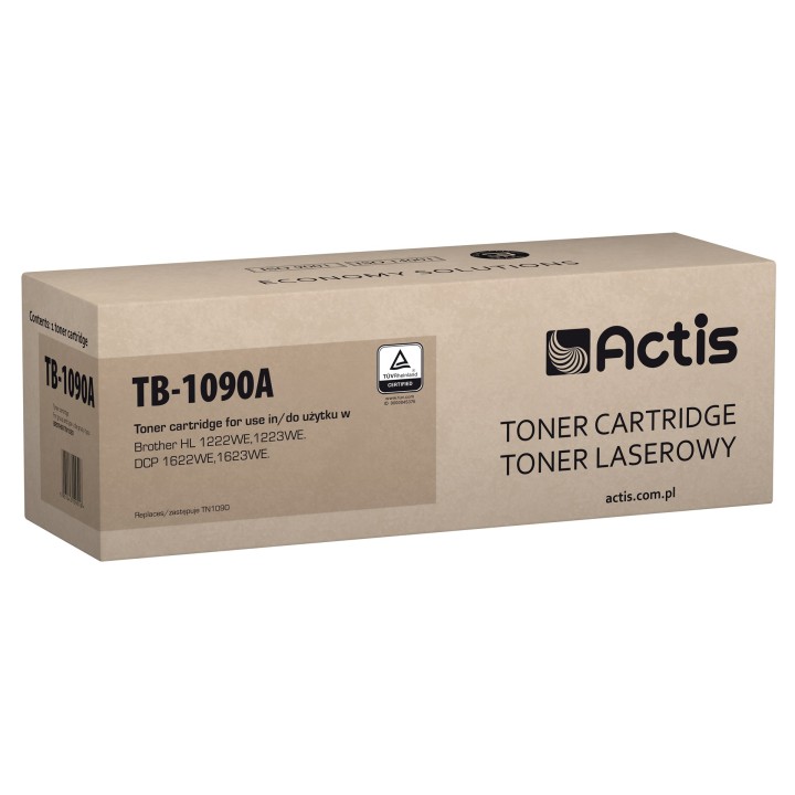 Actis TB-1090A Toner (sostituzione per Brother TN-1090 TN1090, Standard, 1500 pagine, nero)