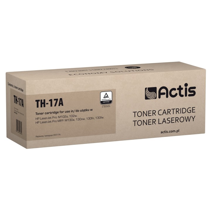 Actis TH-17A Toner (sostituzione per HP 17A CF217A, Standard, 1600 pagine, nero)