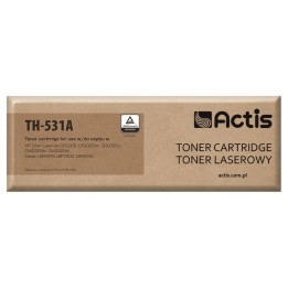 Actis TH-531A Toner (sostituzione per HP 304A CC531A Canon CRG-718C, Standard, 3000 pagine, ciano)