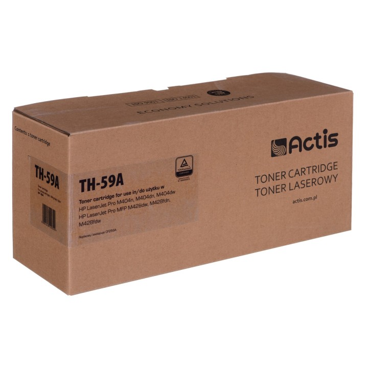 Actis TH-59A Toner (ricambio per HP CF259A, Supreme, 3000 pagine, nero) con chip di monitoraggio del livello di toner. Consiglia