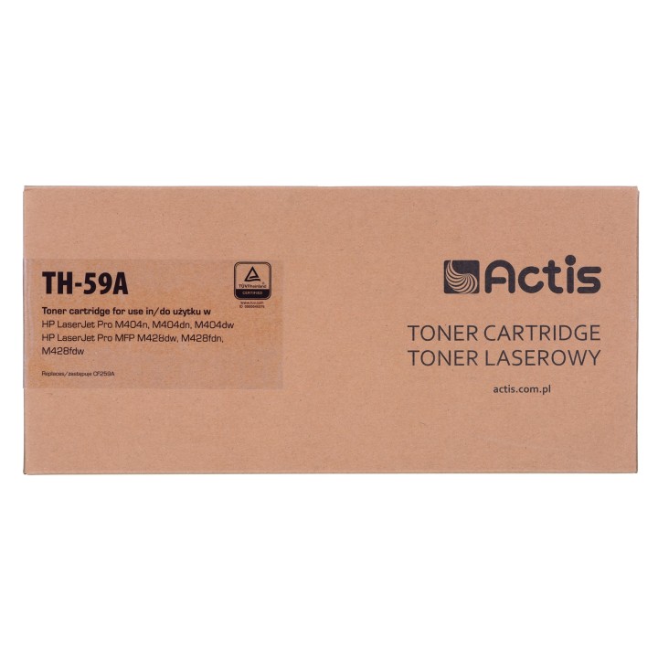 Actis TH-59A Toner (ricambio per HP CF259A, Supreme, 3000 pagine, nero) con chip di monitoraggio del livello di toner. Consiglia