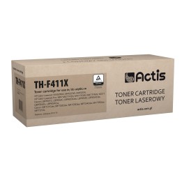 Actis TH-F411X Toner (sostituzione per HP 410X CF411X, Canon CRG 046H C 1253C002, Standard, 5000 pagine, ciano)