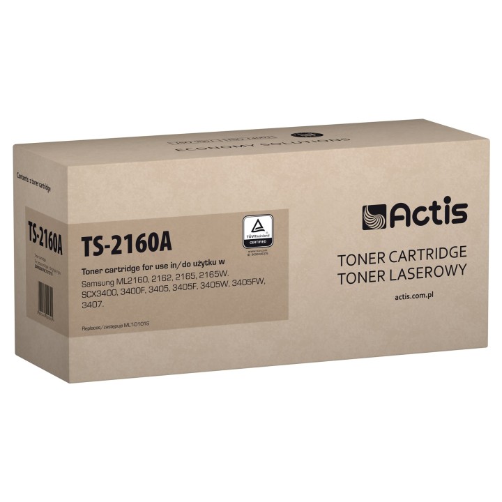 Actis TS-2160A Toner (Sostituzione Samsung MLT-D101S, Standard, 1500 pagine, nero)