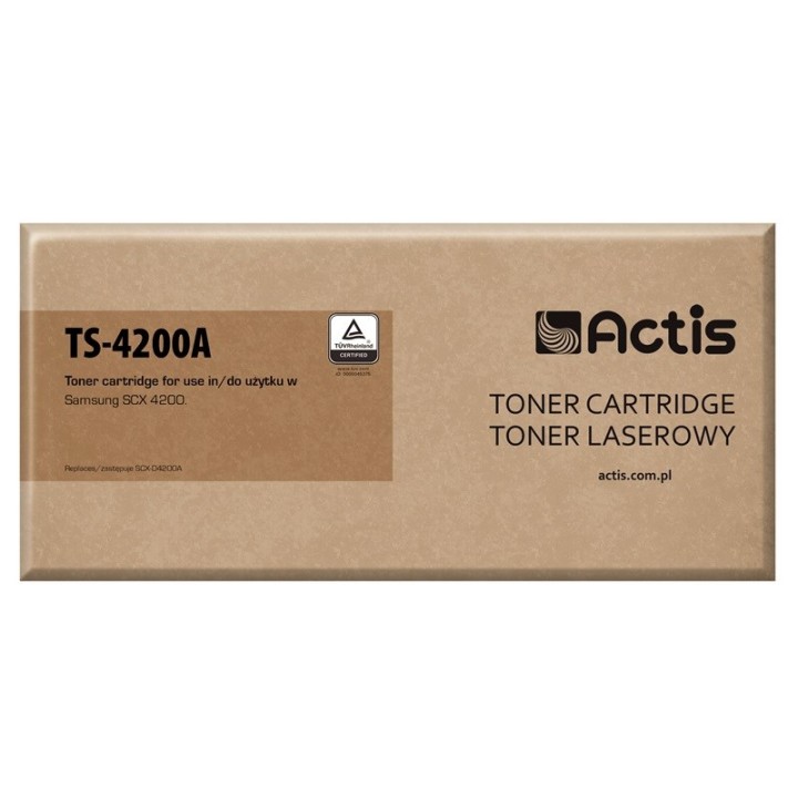 Actis TS-4200A Toner (ricambio per Samsung SCX-D4200A, Standard, 3000 pagine, nero)