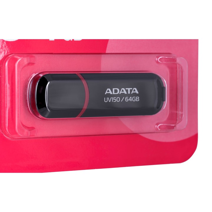 ADATA 64GB DashDrive UV150 USB pen drive USB Type-A 3.2 Gen 1 (3.1 Gen 1) nero