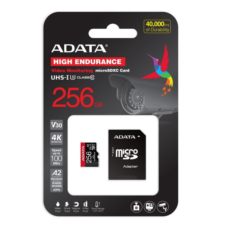 ADATA AUSDX256GUI3V30SHA2-RA1 scheda di memoria 256 GB MicroSDXC UHS-I Class 10