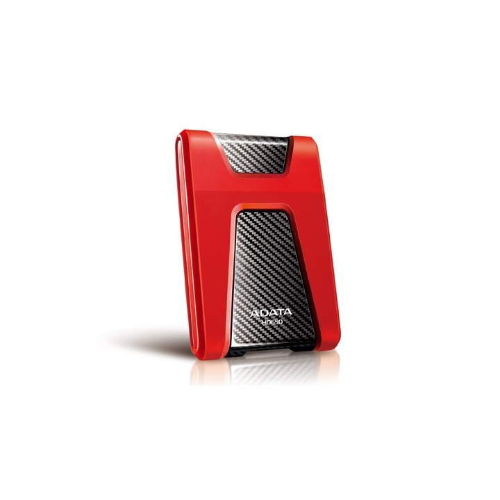 ADATA DashDrive Durable HD650 hard disk esterno 1000 GB rosso