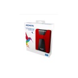 ADATA DashDrive Durable HD650 hard disk esterno 1000 GB rosso