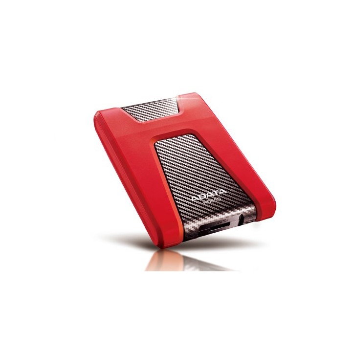 ADATA DashDrive Durable HD650 hard disk esterno 1000 GB rosso