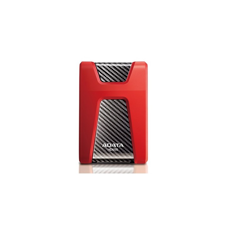 ADATA DashDrive Durable HD650 hard disk esterno 1000 GB rosso