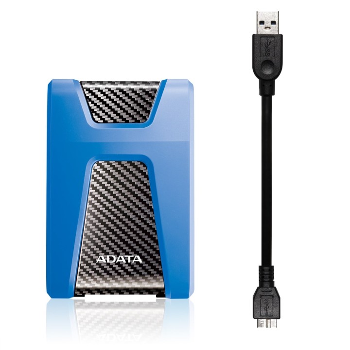 ADATA HD650 disco rigido esterno 1000 GB blu
