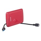 ADATA HV300 disco rigido esterno 1000 GB rosso